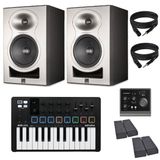 Kali Audio LP-6 Second Wave Grey home studio bundel