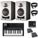 Kali Audio LP-6 Second Wave Grey home studio bundel
