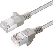 Microconnect V-FTP6A005-SLIM netwerkkabel Grijs 0,5 m Cat6a U/FTP (STP)