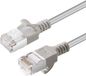 Microconnect V-FTP6A005-SLIM netwerkkabel Grijs 0,5 m Cat6a U/FTP (STP)