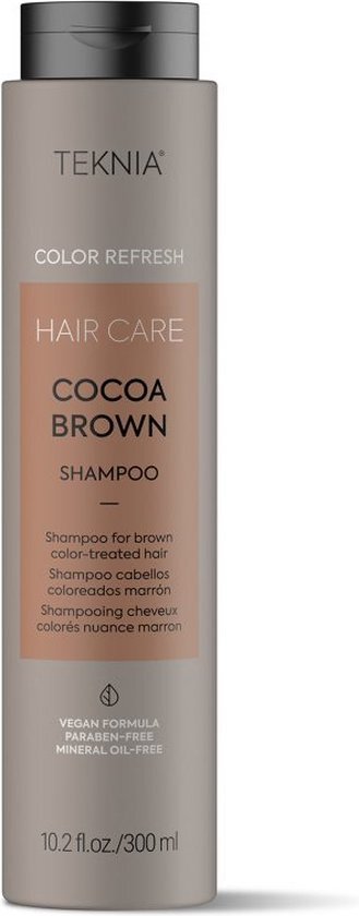 Lakme Kleurshampoo Teknia Color Refresh Cocoa Brown Shampoo Gekleurd Bruin Haar