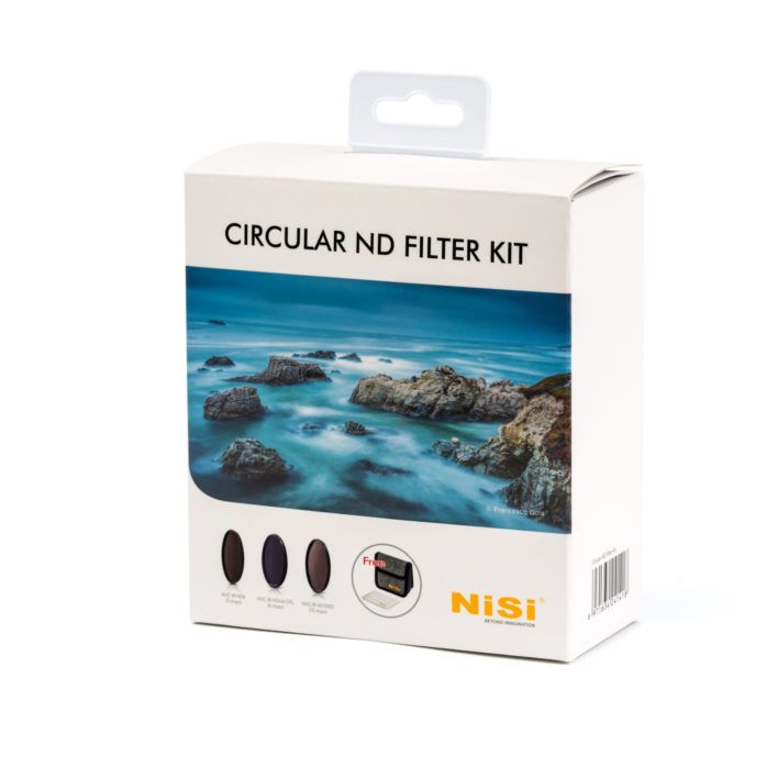 NiSi 82mm Circular ND Filter Kit - 3 Filters