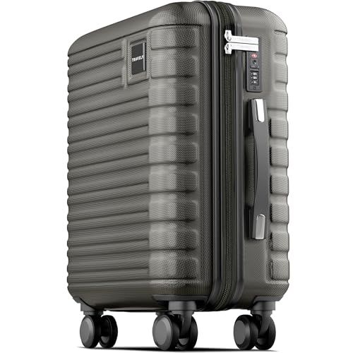 Handbagage Polycarbonaat handbagage koffer 55x35x25cm - Grijs