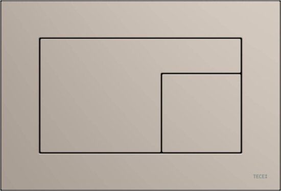 TECE Velvet bedieningspaneel greige - Dual flush - 9240733