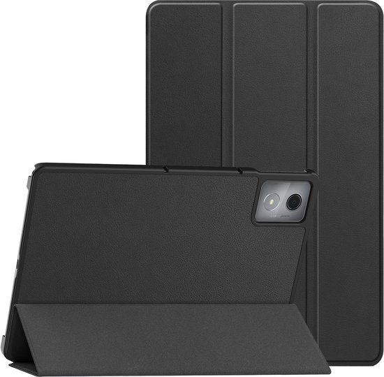 imoshion Tablet Hoes - Geschikt voor Lenovo Tab K11 Plus - Trifold Bookcase - Zwart