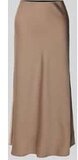 YAS Yaspella Lange Rok Beige L Vrouw