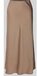 YAS Yaspella Lange Rok Beige L Vrouw