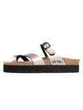 Bayton Teenslipper 'Andromac' goud / zwart