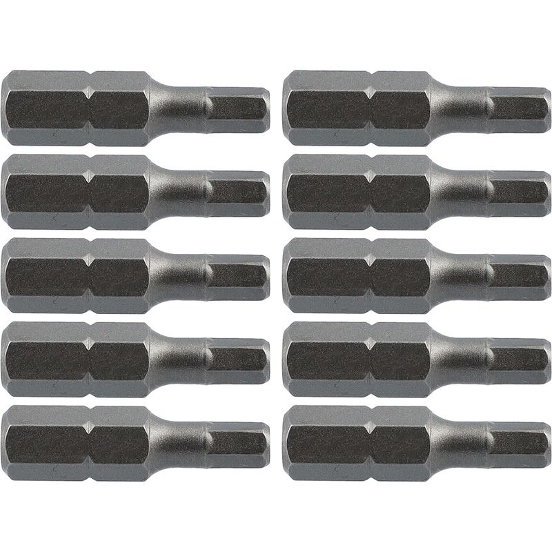 Labor schroefbit HEX4,0x25mm* (10 Stuks)