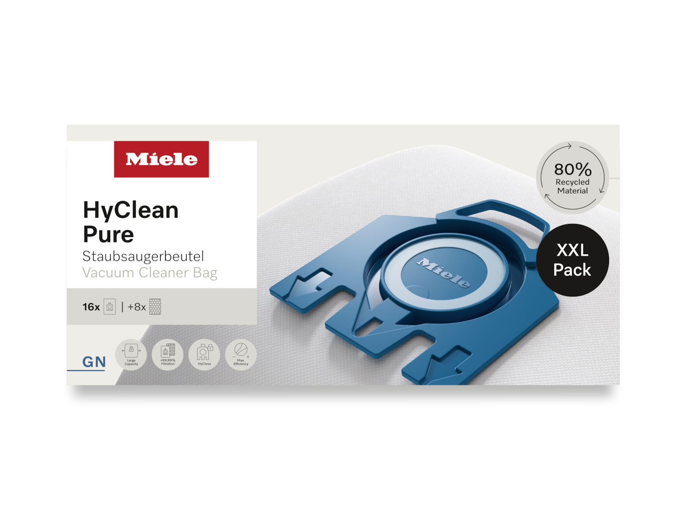 Miele GN HyClean Pure XXL-Pack Stofzuigerzak