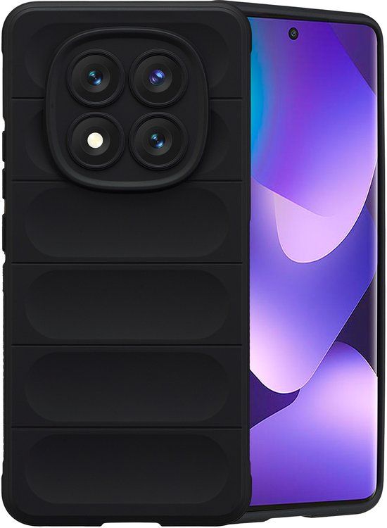 imoshion EasyGrip Backcover - Geschikt voor Xiaomi Redmi Note 15 (5G) - Zwart