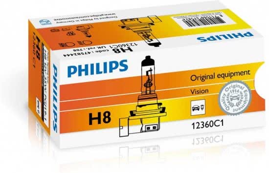 X-line Philips Standard blister H8 12360C1