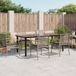 Prolenta Maison Exclusive Tuinset voor buiten, 7-delig, met kussens, grijs, van polyrotan