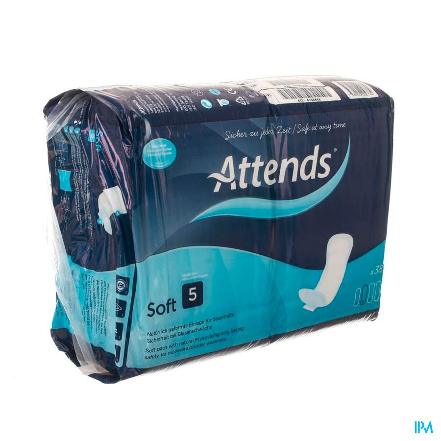 Attends Soft 5 Inleg Anatom. 1x38 - 7332152204764