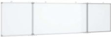 vidaXL Whiteboard magnetisch inklapbaar 160x40x1,7 cm aluminium