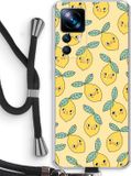 Case Company Xiaomi 12T Case with Cord - Lemons - Black Cord - Back Cover