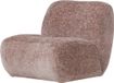 WOOOD Nomu Fauteuil Craquelé - Velvet - Lichtroze
