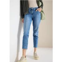 Cecil 7/8 Mid Waist Slim Legs jeans in casual fit
