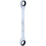 KS Tools 503.4405 GEARplus Dubbele ratelringsleutel, recht, 11/16"x3/4"