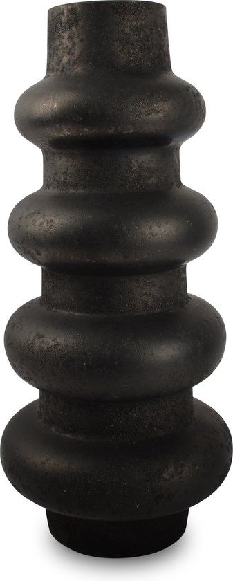 Merkloos S|P Collection Vaas 22xH49cm anthracite Tubo