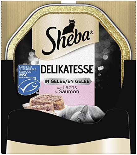 Sheba Delicatesse in gelei - Zalm - 22 x 85g