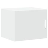 vidaXL Wandkast, wit, 50x42,5x40 cm, van houtvezel