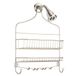 iDesign Cero Brede Douche Caddy, Satijn/Wit