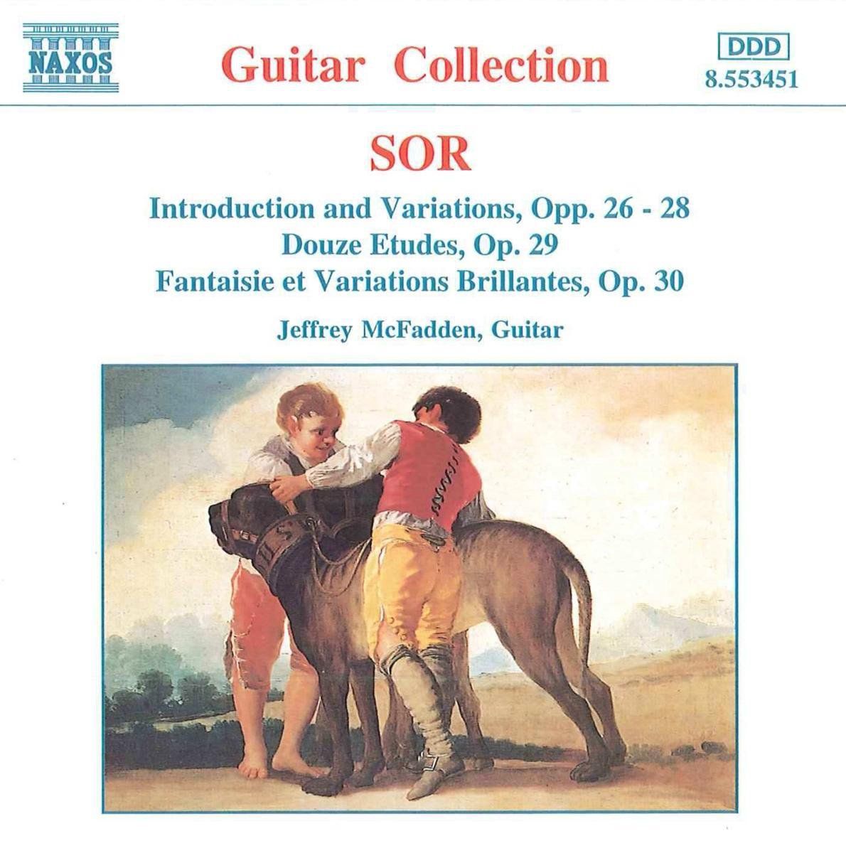 OUTHERE Sor: Etudes, etc / Jeffrey McFadden