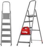 KADAX Ceriana Stalen ladder met platform 5-trede 125kg