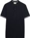 Superdry Poloshirt Knitted Texture Ss Polo M1110458a K9t Classic Navy Tag Mannen Maat - XL