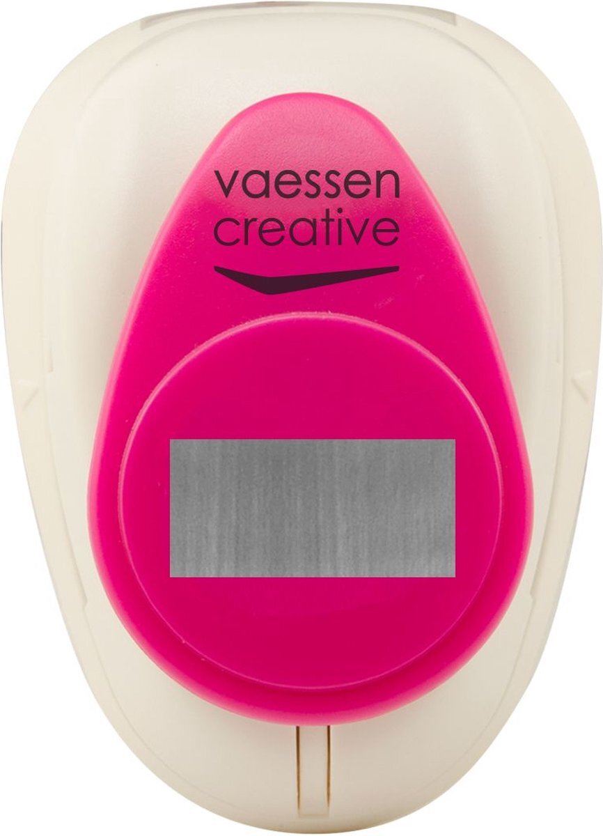 Vaessen Creative Figuurpons Medium Rechthoek 1 Ø2,5cm