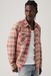 Levi's Barstow Standard Fit Western Shirt - Hommes - 2XL - Rouge / Woodrow Plaid Earth Red