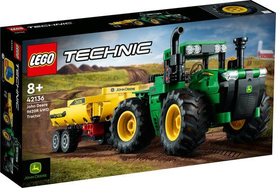 LEGO Technic John Deere 9620R 4WD Tractor - 42136