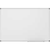 MAUL Whiteboard MAULstandaard, 120 x 180 cm, Gelakt staal, Grijs;Wit