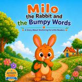 Milo the Rabbit and the Bumpy Words: A Story About Stuttering for Little Readers