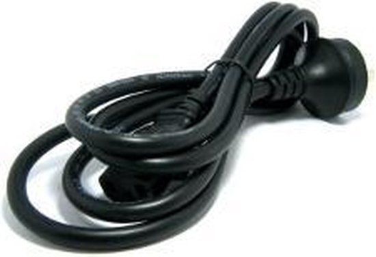 Hewlett Packard Enterprise HPE C13 - C14 WW 250V 10Amp 0.7m Black Locking Power Cord Zwart 1,4 m C13 stekker C14 stekker