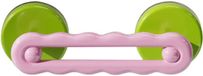 Holland Connections Poignée de douche rose imperméable avec poignée - Ventouses - Plastique - 19 cm