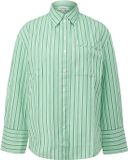 s.Oliver Gestreepte blouse groen