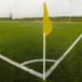 Sporti France Poteau d'angle rigide avec drapeaux 4 unités