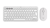 Logitech Pebble 2 Combo - Clavier et Souris sans fil - QWERTY US International - Blanc