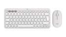 Logitech Pebble 2 Combo - Clavier et Souris sans fil - QWERTY US International - Blanc