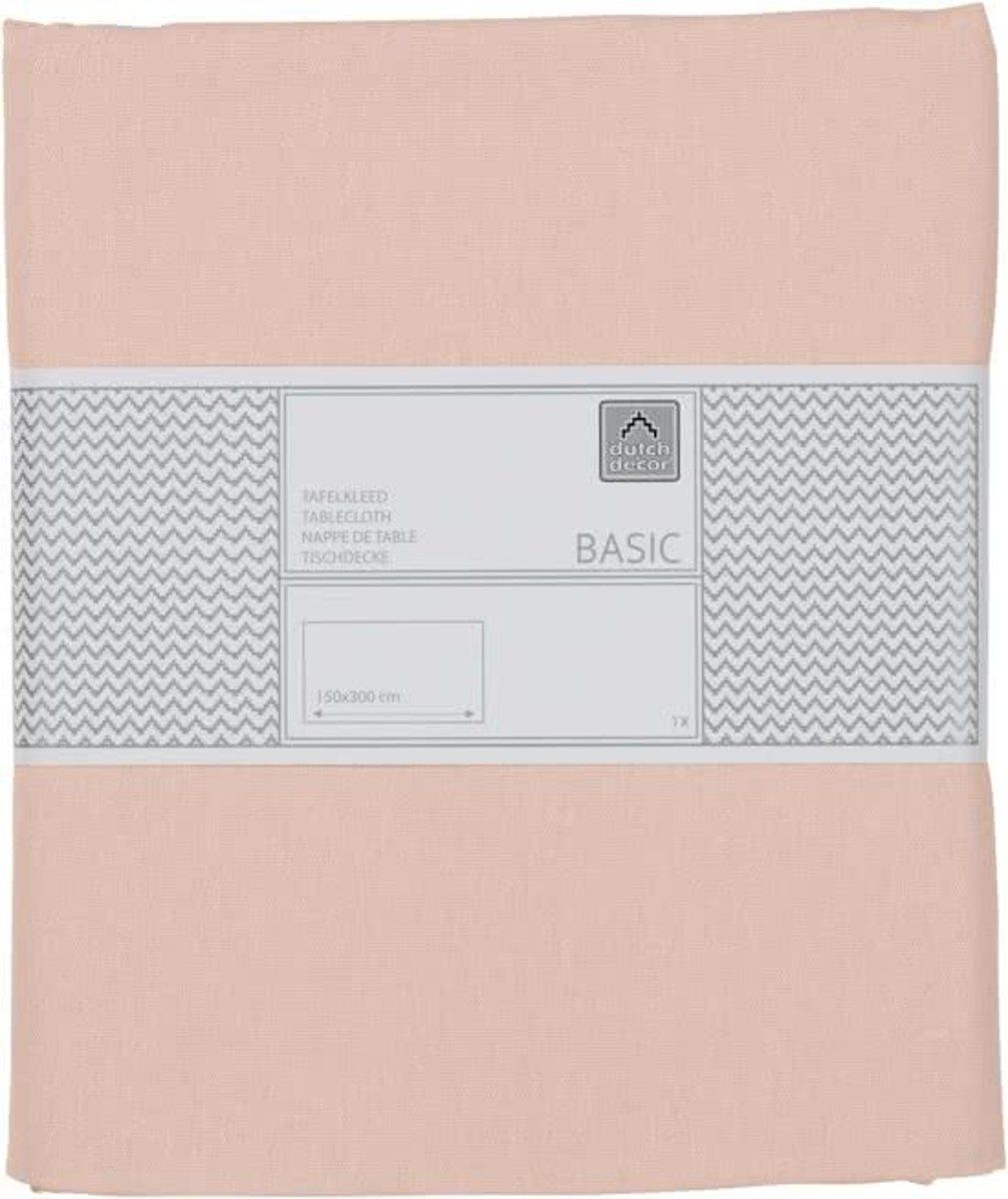 Dutch Decor Gent Tafelkleed - 150x300 cm - Nude - beige