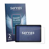 Savvies 2 Stuks Screenprotector - BNCF Bpad 10 - Beschermfolie Glas Transparant