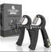 ALPHASKIN© Handgreepversterker, Verstelbare 5-60 Kg Handgrijper met Teller, Krachtoefening Vinger Pols Onderarmtrainer