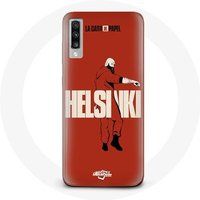 Maniacase Etui voor Samsung Galaxy A50 La Casa De Papel Helsinki