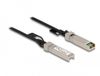 DeLOCK 84204 InfiniBand et câble fibre optique 2 m SFP+ Noir, Argent