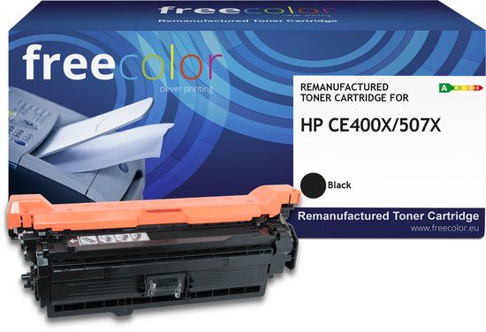 Freecolor - Zwart - Toner cartridge - 11.000 pagina's - Compatible met HP 507X