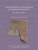 Unpublished Mare Nostrum Group B.V. Chicago Hittite Dictionary Supplements- Unpublished Bo-Fragments in Transliteration V