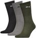 PUMA unisex coussiné 3P chaussettes logo multi