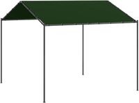 vidaXL Prieel 4 x 4 x 2,6 m Taupe Polyester en Staal